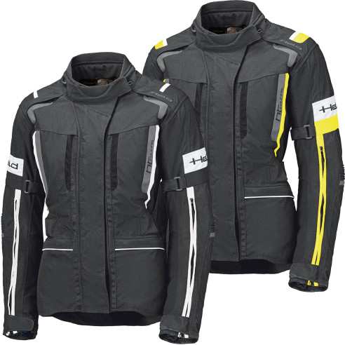 Held Motorradjacke 4-TOURING II 2 Damen wasserdicht CE mit Taillengürtel und Protektoren