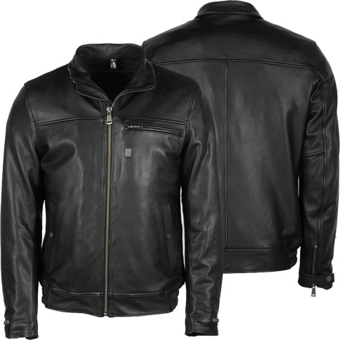 Helstons Lederjacke BENNY wasserdicht winddicht CE mit Protektoren