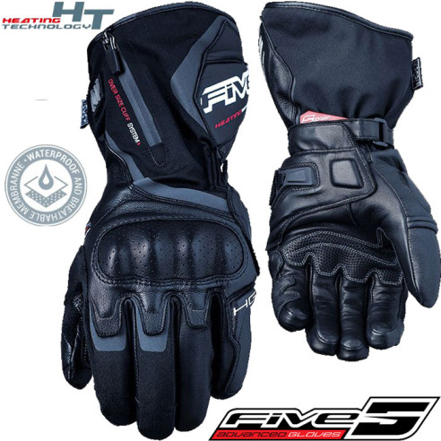 FIVE Motorradhandschuhe HG1 WP beheizt wasserdicht HIPORA