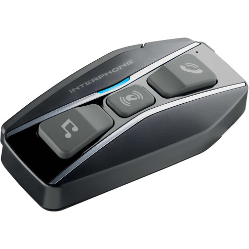 Interphone U-Com 16 Motorrad-Headset Mesh 2.0 Bluetooth 40mm HD-Lautsprecher