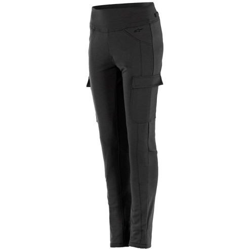 Alpinestars Motorrad-Leggings IRIA LADY Aramid elastisch CE A mit Bio-Flex Knieprotektoren