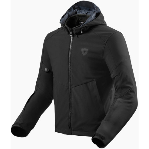 REV'IT! Motorradjacke AFTERBURN H2O Herren CE wasserdicht mit Thermofutter und Protektoren