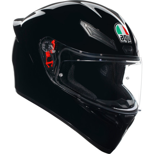 AGV Integralhelm K1 S Sporthelm mit ECE 22.06 Ultravision-Visier und Spoiler