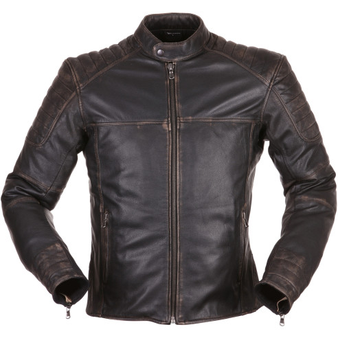 Modeka Lederjacke KALEO Retrojacke Slim-Fit mit Protektoren