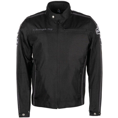 Helstons Motorradjacke KING Tissu Technique mit Meshfutter und Thermoweste