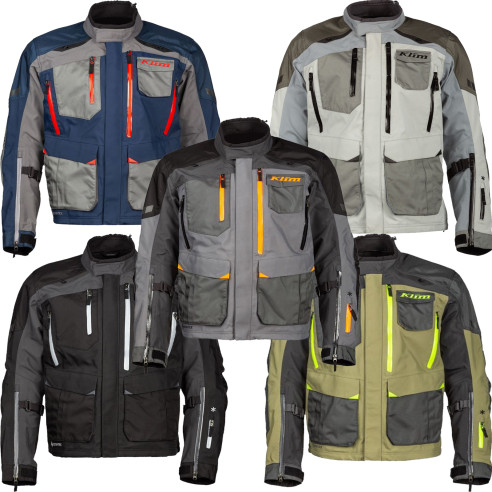 Klim Gore-Tex Motorradjacke CARLSBAD mit Cordura und 3M CE AA