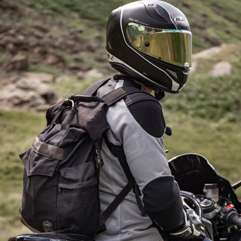 Knox Motorrad-Rucksack TREKKER wasserdicht mit Rollverschluss
