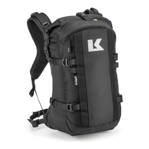 Kriega Motorrad-Rucksack R22 wasserdicht Hüftgurt Quadloc-Gurt-System mit Platz für Laptop Cordura Air-Mesh