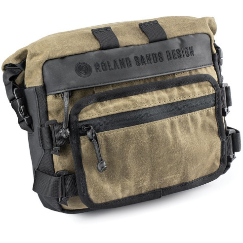 Kriega Lenkertasche ROAM HANDLEBAR BAG Roland Sands Design wasserdicht mit Smartphone-Tasche