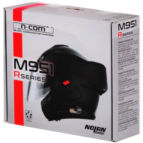 N-COM M951 R Motorrad-Headset Nolan für N120-1 N100-6 N90-3 N80-8 N70-2 Einzelset