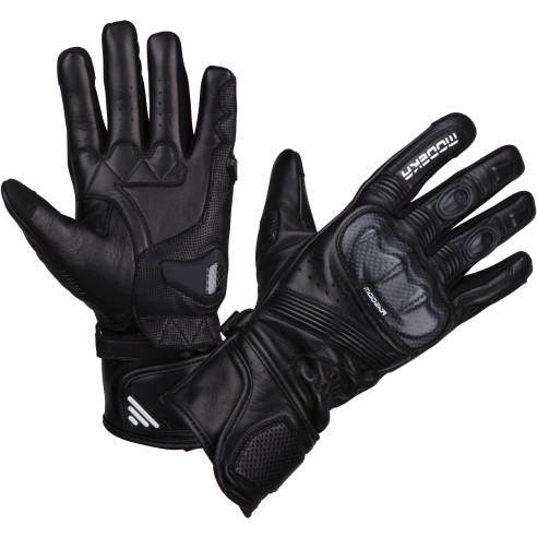 Modeka Motorradhandschuhe MIAKO Sport im Carbon-Look mit CE