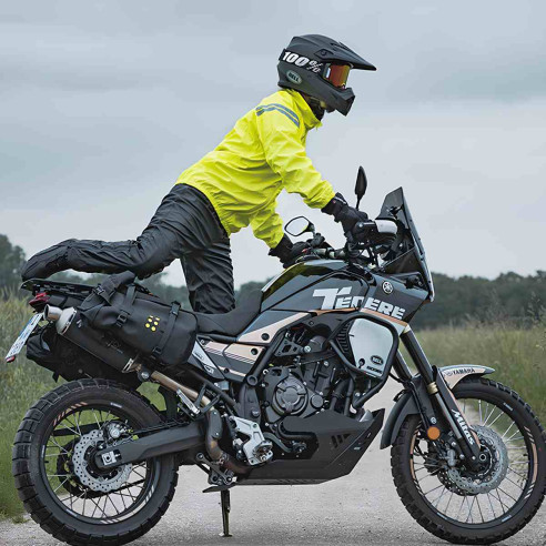 Modeka Flex Dry Regenhose wasserdicht Motorrad Roller kompakt 40cm Reißverschluss