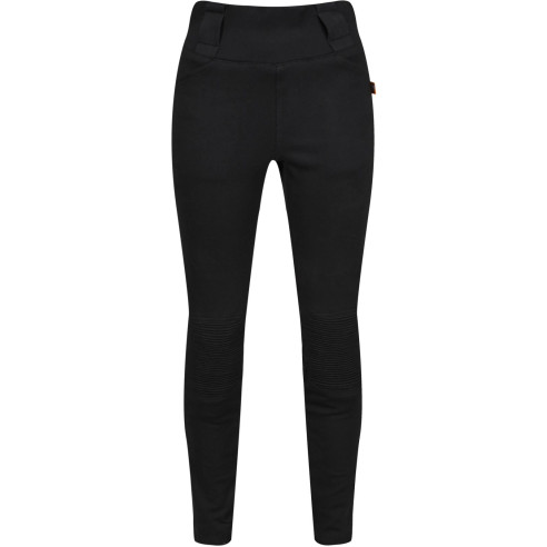 MotoGirl Motorrad-Leggings RIBBED KNEE für Damen CE AA Aramid inklusive Protektoren