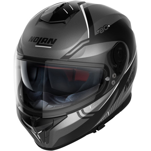 Nolan Integralhelm N80-8 Astute mit Ultra-Wide Visier Pinlock Sonnenblende ECE 22.06
