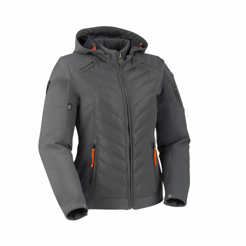 Segura Softshell-Motorradjacke NATCHO LADY für Damen wasserdicht Thermofutter CE A