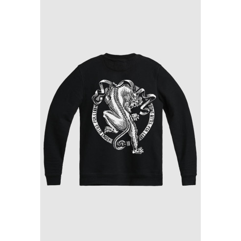 Pando Moto Motorrad-Sweater JOHN TIGER 01 Unisex Regular Fit Pullover