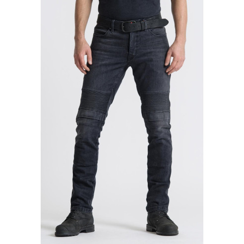 Pando Moto Motorradjeans KARL DEVIL 9 Slim Fit CE AA Cordura Coolmax mit SAS-TEC Protektoren