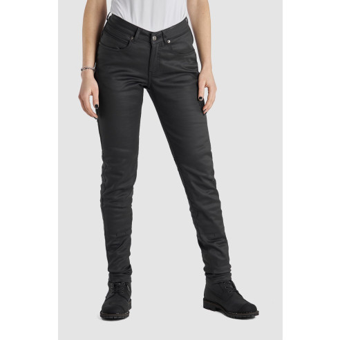 Pando Moto Motorradjeans LORICA KEV 02 für Damen Aramid CE A Stretch mit SAS-TEC Protektoren