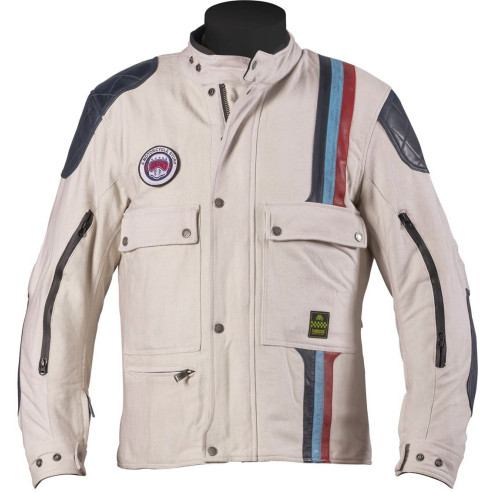 Helstons Motorradjacke RALLY wasserdicht mit Aramid und Thermoweste