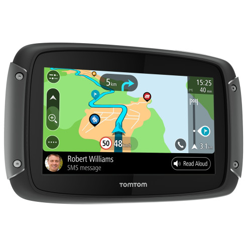 TomTom Navigationsgerät RIDER 550 World Motorrad-Navi 4,3 Zoll weltweite Karten lebenslange Updates