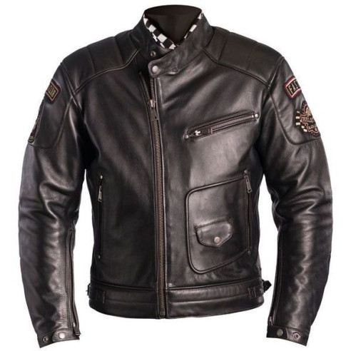Helstons Lederjacke RIDLEY Motorradjacke wasserdicht