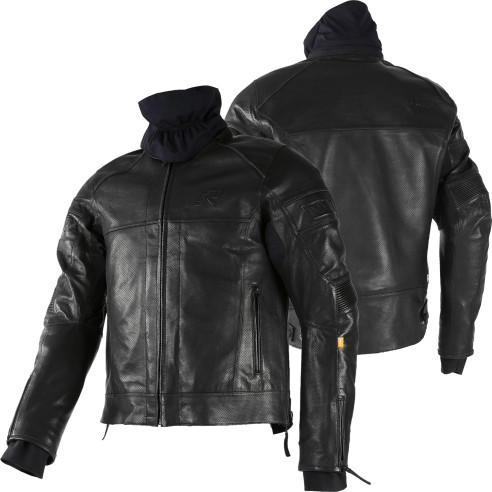 Rukka Motorradjacke ARAMEN Leder wasserdicht Platinum-Laminat mit D3O Protektoren