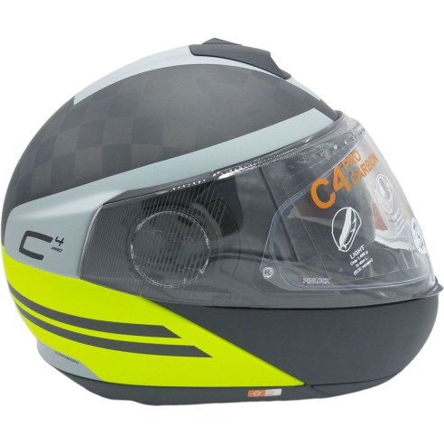 Schuberth Klapphelm C4 Pro Carbon SPECIAL EDITION Premiumhelm mit Sonnenblende und Max Vision 120 Pinlock