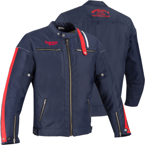 Segura Motorradjacke BROOSTER Retro wasserdicht Thermofutter