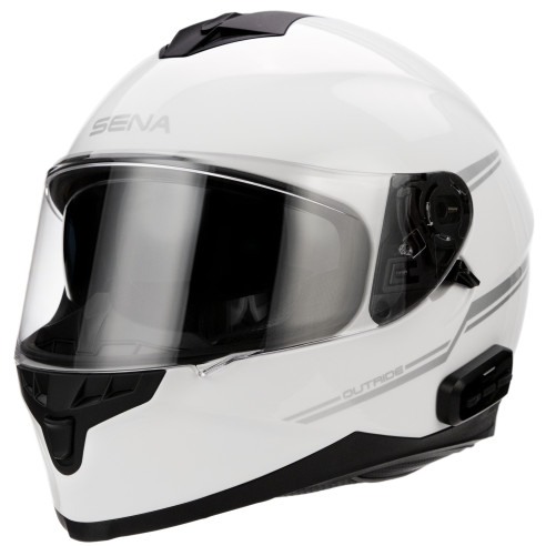Sena Integralhelm OUTRIDE mit integriertem Bluetooth 5 Headset und Sonnenblende