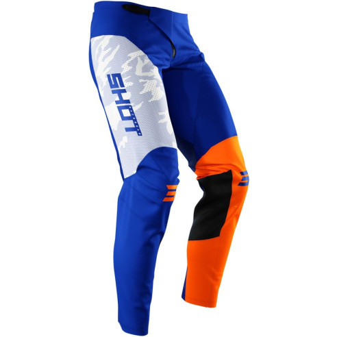 Shot Motorradhose CAMO vorgeformt belüftet mit Mesh-Einsätzen