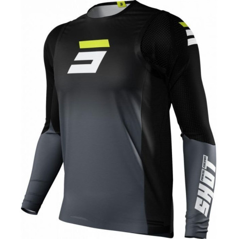 Shot Motorrad-Jersey AEROLITE GRADIENT bequem atmungsaktiv flexibel perforiert