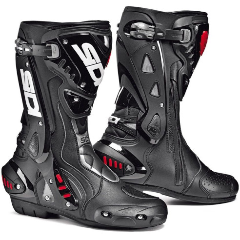 Sidi Motorradstiefel ST Racing mit Stoßdämpfung und Protektoren