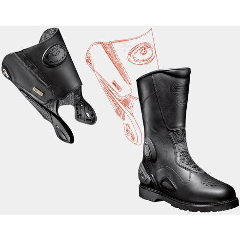Sidi Motorradstiefel ARMADA GORE Leder Tourenstiefel mit Gore-Tex Membrane und Protektoren