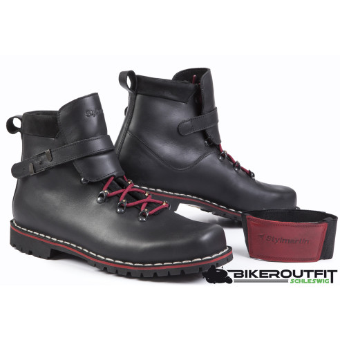 Stylmartin Motorradschuhe RED REBEL Leder Stiefel wasserdicht