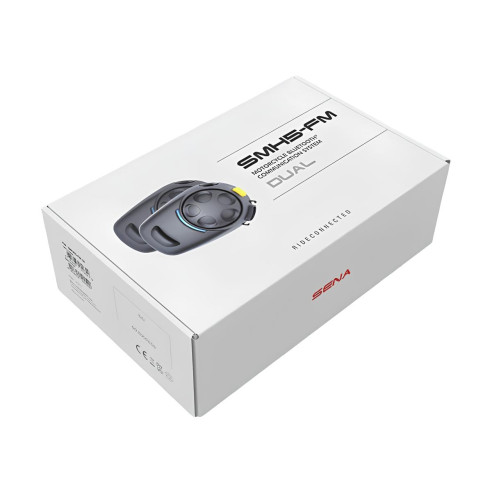 Sena SMH5-FM Motorrad-Headset mit Radio Bluetooth 5.1 Zwei-Wege Universal Intercom