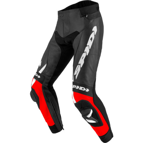 Spidi Motorrad-Lederhose RR PRO 2 mit Warrior Protektoren CE AAA und Meshfutter