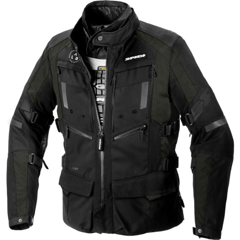 Spidi Motorradjacke 4 SEASON EVO mit H2Out Membrane wasserdicht CE mit Protektoren