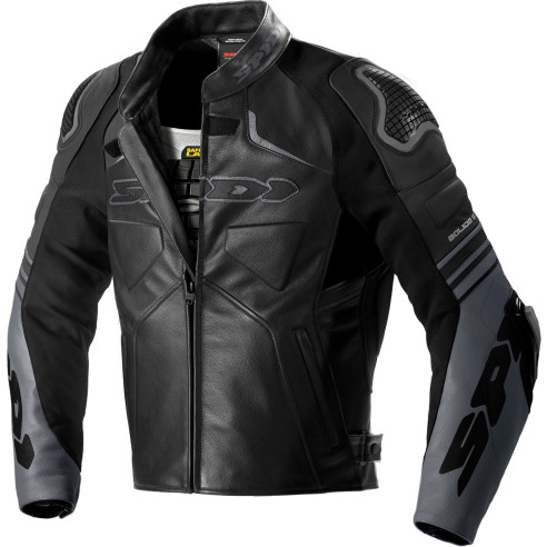 Spidi Lederjacke BOLIDE mit CE AAA und Warrior Protektoren