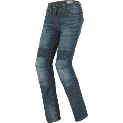 Spidi Damen-Motorradjeans J&RACING LADY mit Knieprotektoren und Cordura