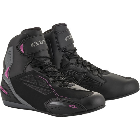 schwarz grau Fuchsia