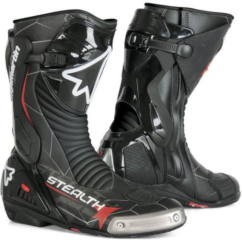 Stylmartin Motorradstiefel STEALTH EVO Racing Stiefel mit Protektoren