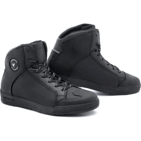 Stylmartin Motorradschuhe MATT WP wasserdicht CE atmungsaktiv Leder Air-Mesh mit Knöchelschutz