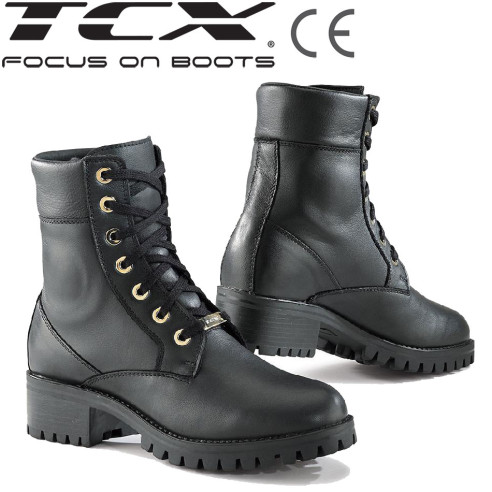 TCX Motorradstiefel LADY SMOKE WP für Damen wasserdicht Leder