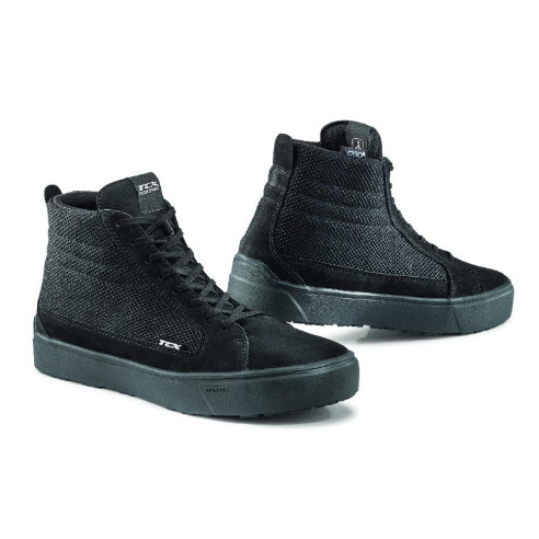 TCX Motorradschuhe STREET 3 AIR Wildleder mit Mesh und D3O