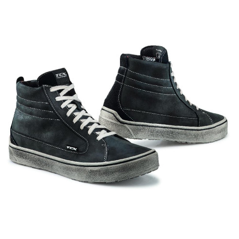 TCX Motorradschuhe STREET 3 WP für Herren Wildleder CE D3O wasserdicht