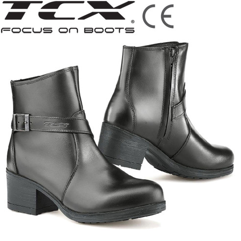 TCX Motorradstiefel X-BOULEVARD WP für Damen Stiefelette wasserdicht CE