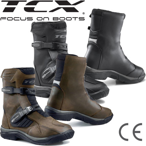 TCX Motorradstiefel BAJA MID WP waterproof Halbstiefel mit Protektoren