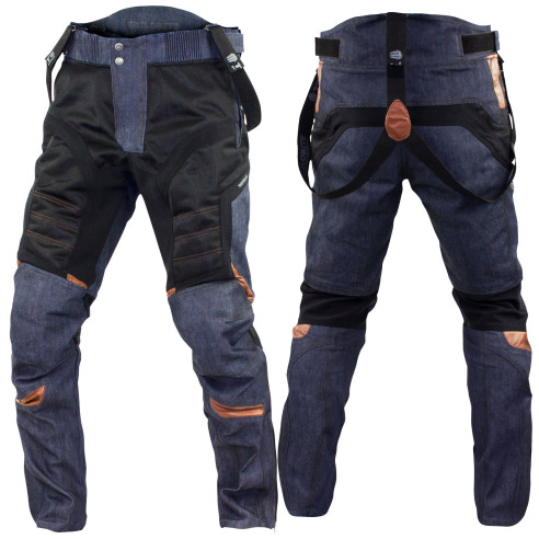 Trilobite Motorradhose AIRTECH für Herren mit Air-Mesh Aramid und Premium-Knieprotektoren 