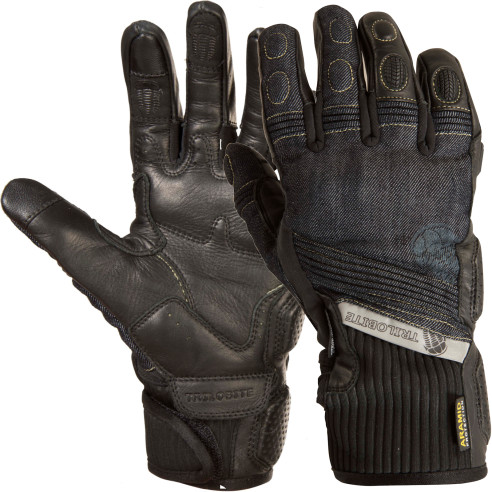 Trilobite Motorradhandschuhe PARADO Herren CE Aramid Denim Leder