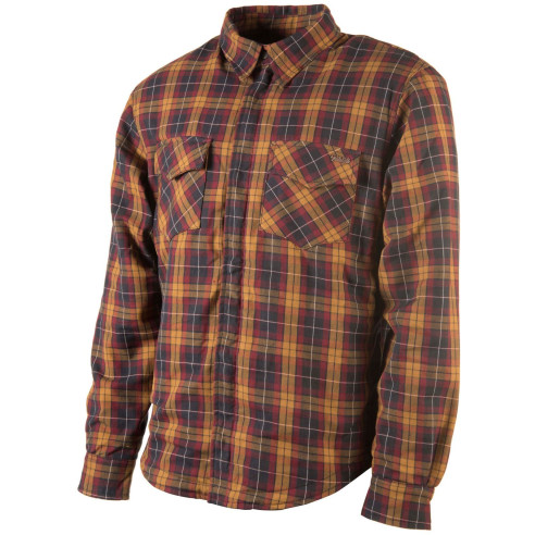Trilobite Holzfäller-Motorradshirt TIMBER 2.0 Aramid Lumberjack CE AA mit Protektoren